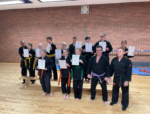 11 Karatekas stellten sich der DKV-Karateprüfung am 09.03.2023