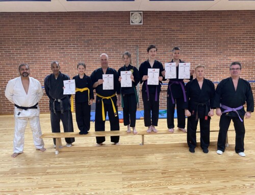 DKV-Gurtprüfungen am 19.12.2024 Abteilung Karate Shaolin Kempo