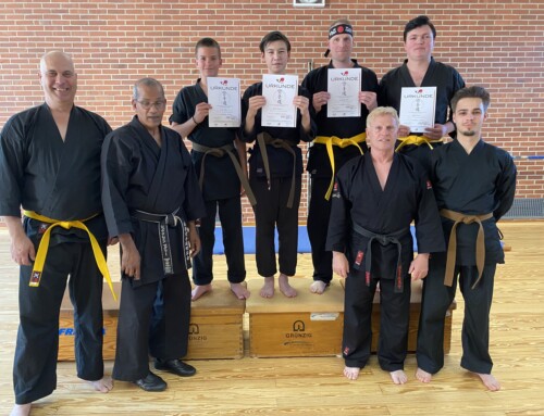 1. Gürtelprüfung 2025 beim SCU-Emlichheim Abteilung Karate